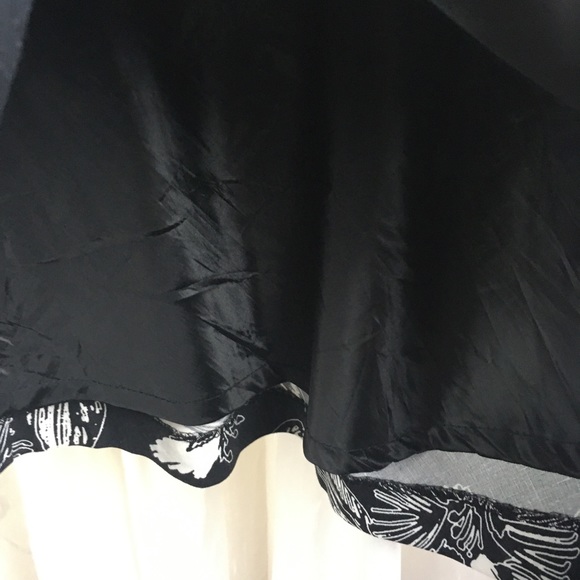 🦋 3 for $25 - Merona Linen Floral Skirt - Picture 4 of 5